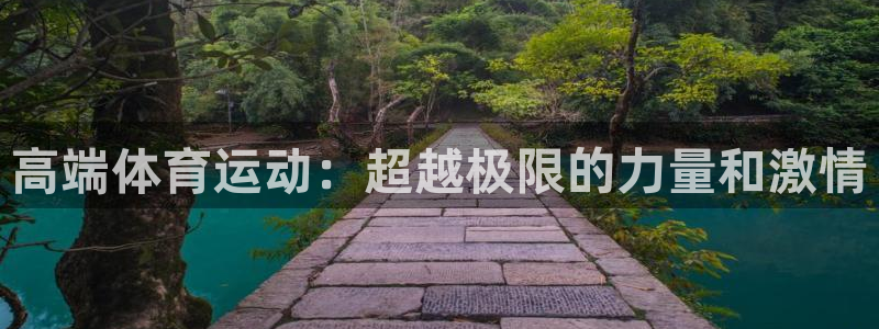 鲸鱼体育彩票网app：高端体育运动：超越极限的力量和激情