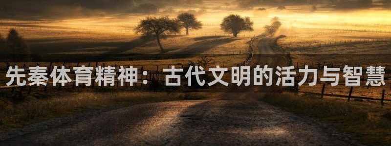 鲸鱼体育有风险吗：先秦体育精神：古代文明的活力与智慧